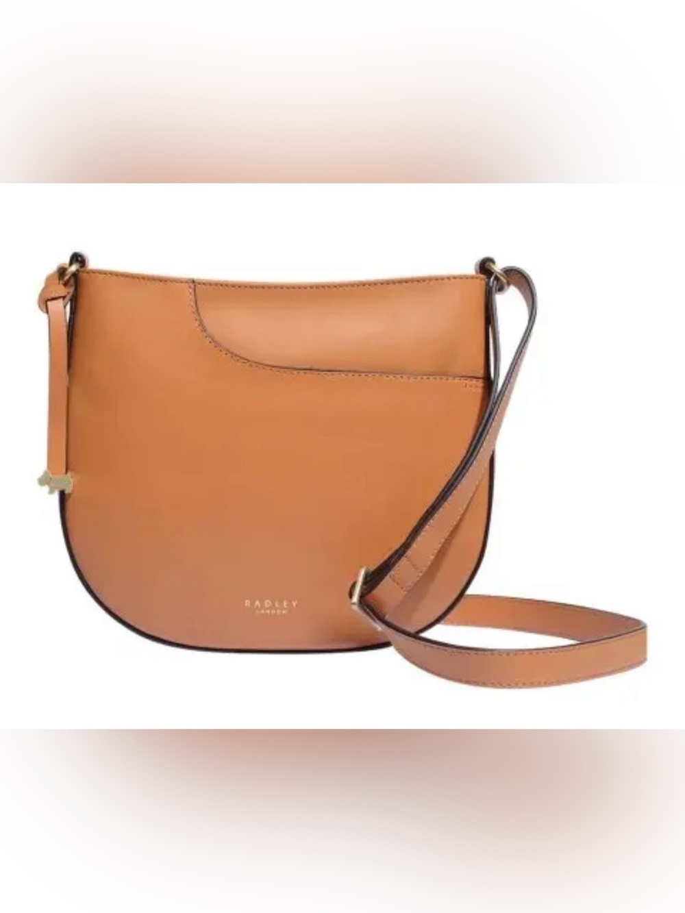 RADLEY LONDON Pockets Medium Leather Crossbody Bag Tan
